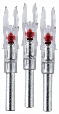 Nockturnal GT-Series Red LED Lighted Nock 3-Pack Archery