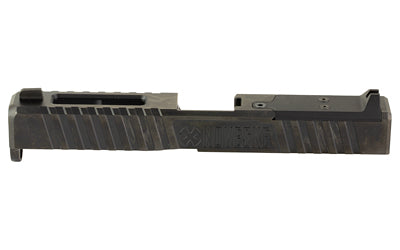 Noveske DM Optics-Ready Slide for Glock 17 Gen 5, DLC Black Finish, Includes End Plate, Cover Plate with Rear Sight and Front Sight
