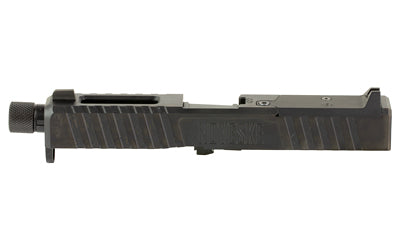 Noveske Glock 19 Gen 4 Optics Ready Direct Mount Slide, DLC Black, Threaded Barrel 1/2x28