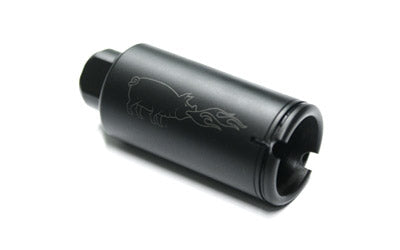 Noveske KX3 Flash Hider, 556NATO, 1/2x28, Heat-Treated CM, Black Nitride Finish 5000517