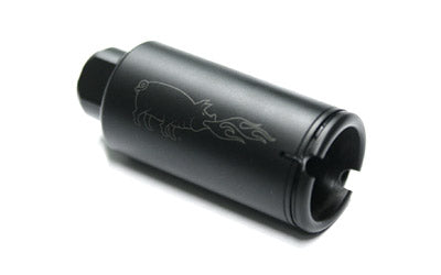 Noveske KX3 Flash Hider, 762NATO, 5/8x24, Heat-Treated CM, Black Nitride Finish 5000518