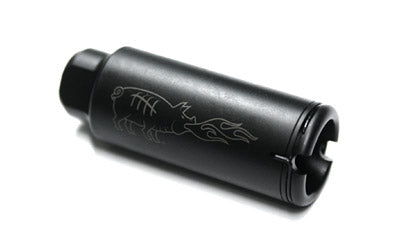 Noveske KX5 Slim Flash Hider, 762 NATO, 5/8x24, Heat-Treated CM, Black Nitride Finish 5000520