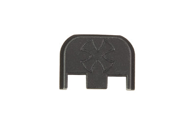 Noveske Cross Logo End Plate for Glock 17 and 19, DLC Black