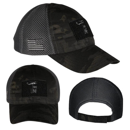 Nine Line Apparel Gray One Size Dark American Made Mesh Hat