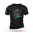 Nine Line T-Rex Short Sleeve Shirt Black Triblend M