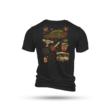 Nine Line Lotta Sap X-Mas Vacay Short Sleeve Shirt Charcoal Black L