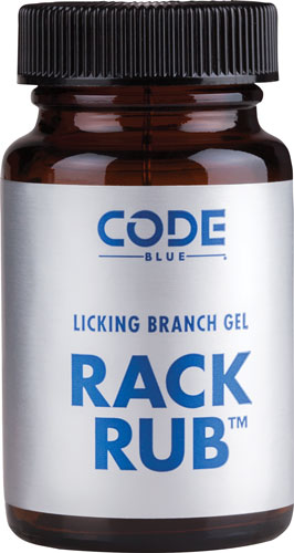 Code Blue Rack Rub 2 oz. Licking Branch Gel Deer Hunting Attractant