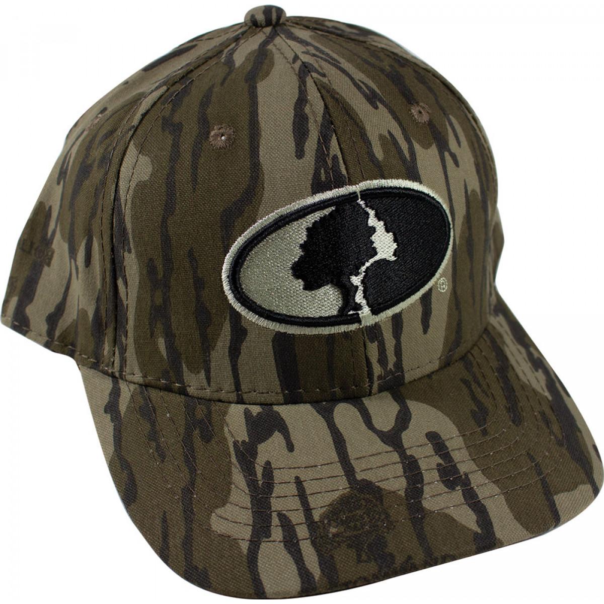 Outdoor Cap Mossy Oak Bottomland Camo Cap Featuring Mossy Oak Logo