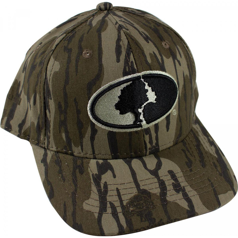 Outdoor Cap Mossy Oak Bottomland Camo Cap Featuring Mossy Oak Logo