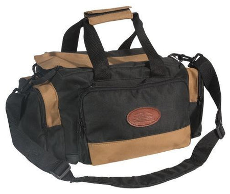 The Outdoor Connection Deluxe Range Bag in Black/Tan