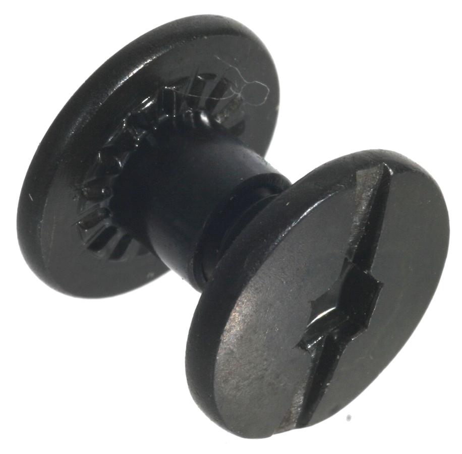 Outdoor Connection Chicago Screws Black Hex Key Slot 6-Pack Sling Holster Hardware