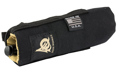 Odin Works 5.5" Suppressor Mirage Cover, Black Cordura 1000 with Carbon Felt Interior, Made in USA