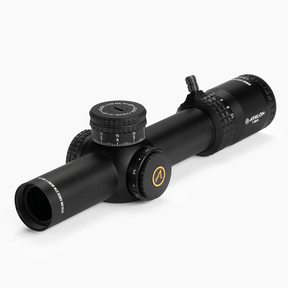 Athlon Ares ETR Gen 2 UHD 1-10x24mm 34mm FFP ATMR3 Illuminated MIL Scope Black