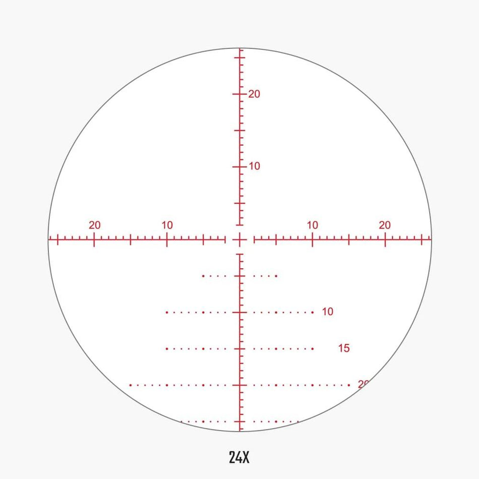 Athlon Optics Argos BTR GEN2 6-24x50mm APLR2 FFP Illuminated MOA