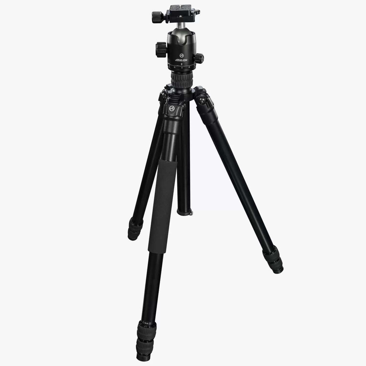 Athlon Midas AL28 Aluminum Optic Tripod 17"-65" Black with Soft Sided Case