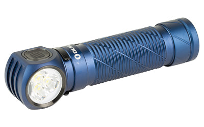 Olight Perun 3 Midnight Blue Rechargeable Headlamp, 3000 Lumens, White and Red LED