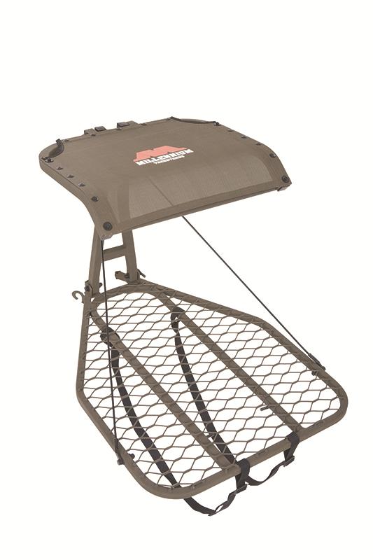Millennium M50 Leveling Lock-On Treestand with Footrest and Safety Line