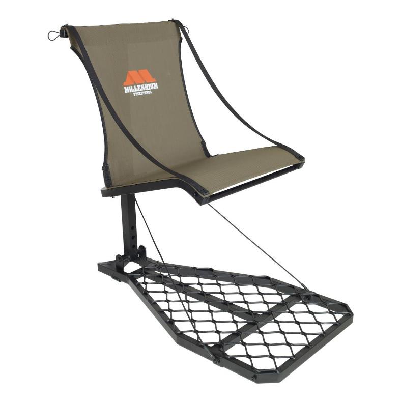 Millennium M100U Ultralight Lock-On Treestand with Safe-Link Safety Line