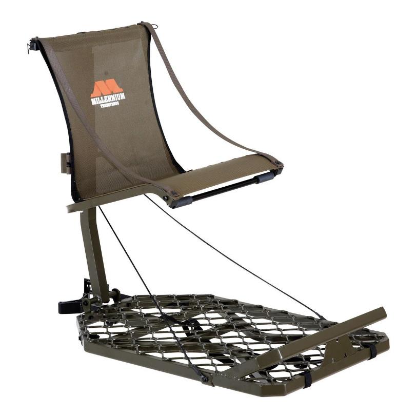 Millennium M150 Monster Hang-On Tree Stand Including Safe-Link Safety Line