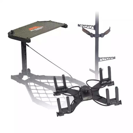 Millennium Run & Gun Hang-On Stand Combo with SafeLink - 300 lb Capacity