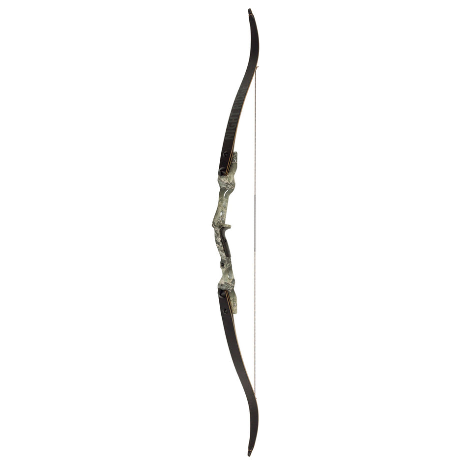 October Mountain Night Ridge Recurve Bow ILF Realtree Excape 60-Inch 45 lbs. RH