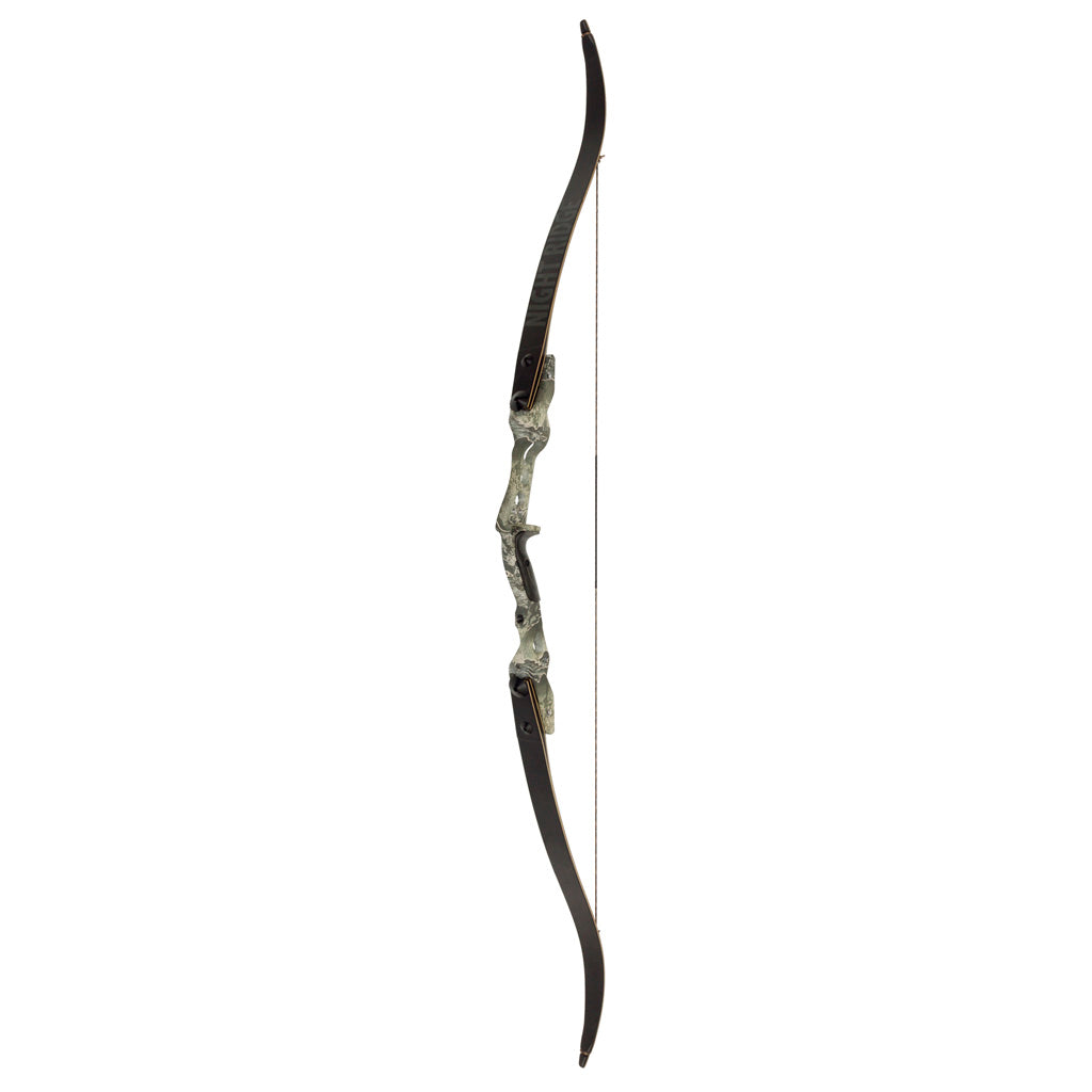 October Mountain Night Ridge Recurve Bow ILF Realtree Excape 60-Inch 50 lbs. RH