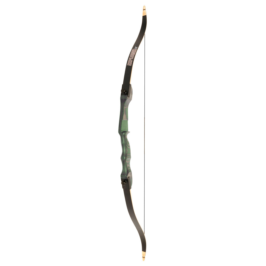 October Mountain Explorer CE 54" Green Recurve Bow 20 lbs Left-Hand