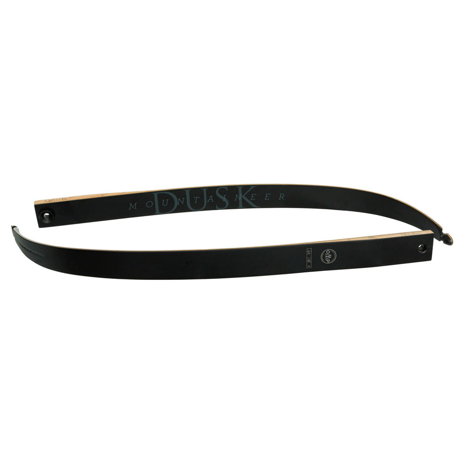 October Mountain Mountaineer Dusk Recurve Limb Set 62" 40 lbs.
