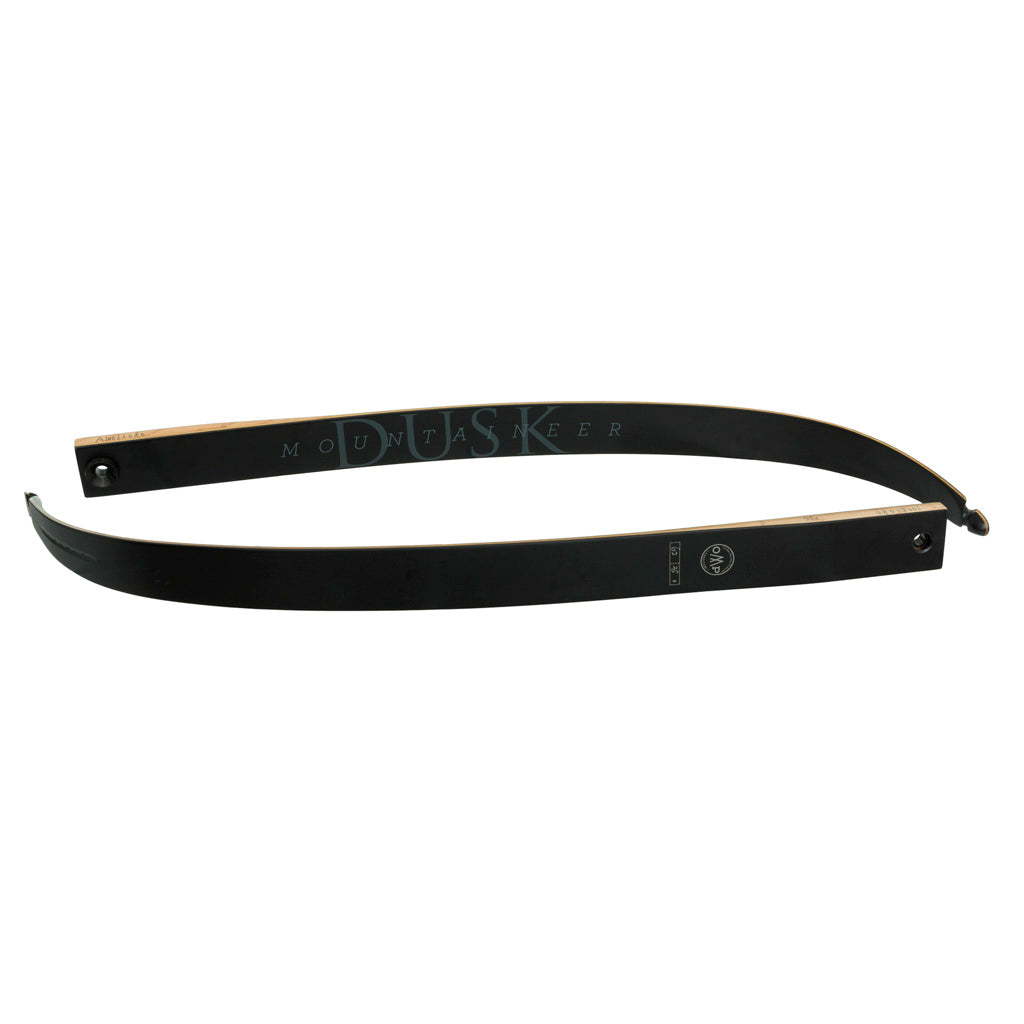 October Mountain Mountaineer Dusk Recurve Limbs 55 lbs. 62 Inch