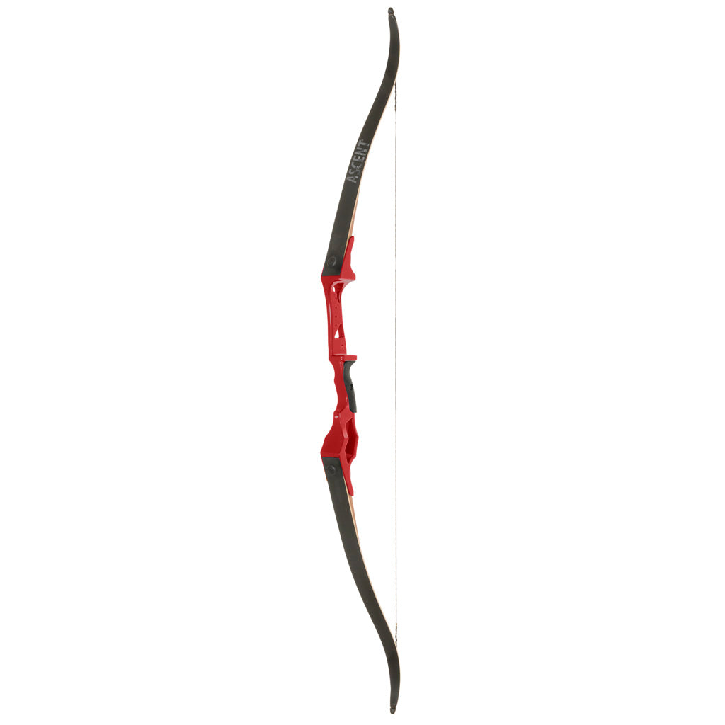 October Mountain Ascent Recurve 58 Inch Red 40 lbs Right-Handed
