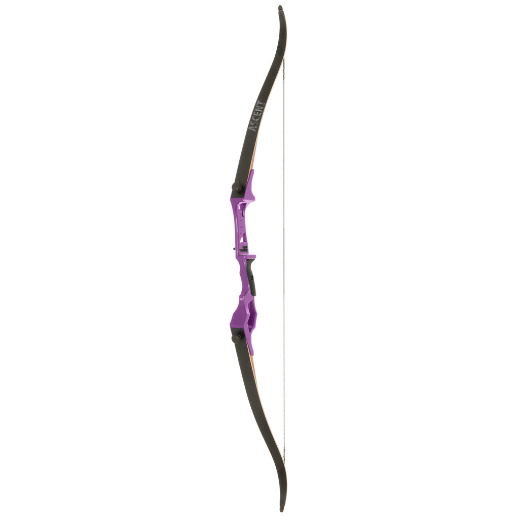 October Mountain Ascent 58 in. RH Recurve Bow in Purple, 45 lbs.