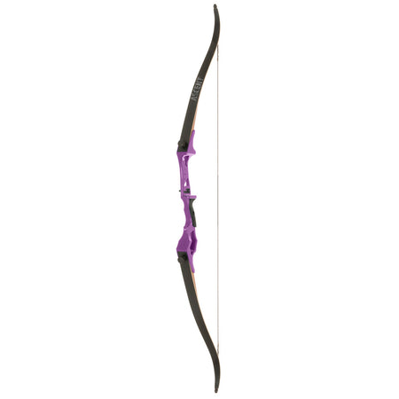 October Mountain Ascent 58 in. RH Recurve Bow in Purple, 45 lbs.