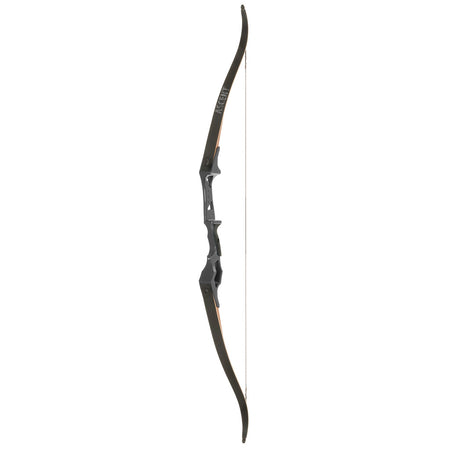 October Mountain Ascent 58 in. RH Recurve Bow in Black, 35 lbs.