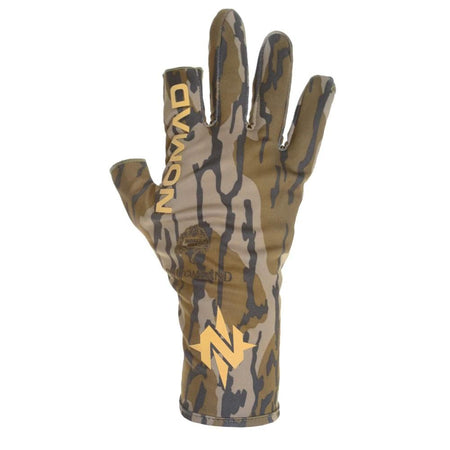 Nomad Mossy Oak Bottomland Fingerless Turkey Glove L/XL