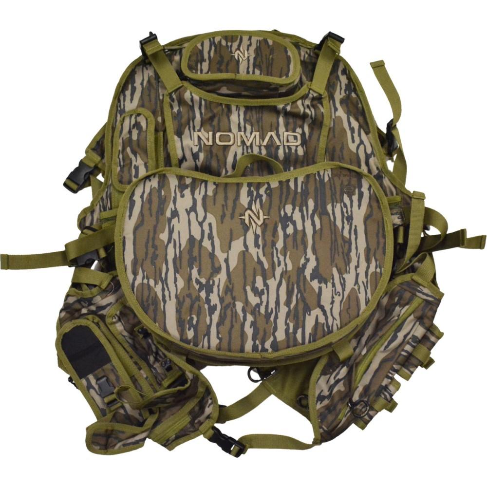 Nomad Turkey Killin' Time Vest Mossy Oak Bottomland Pattern