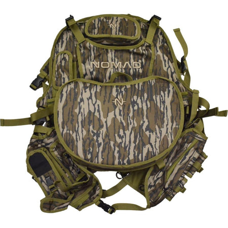 Nomad Turkey Killin' Time Vest Mossy Oak Bottomland Pattern