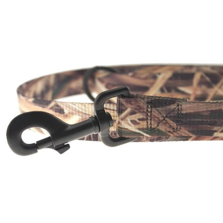 Omnipet Mossy Oak Duck Blind Camo Nylon Dog Lead 1 Inch x 6 Feet