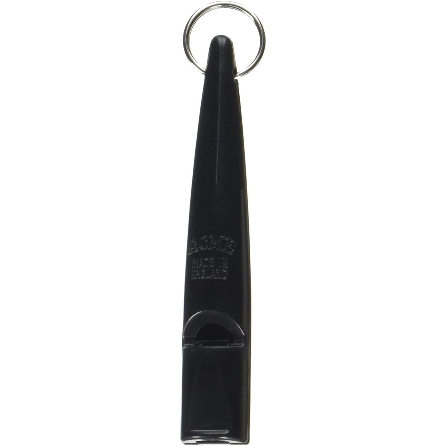 Omnipet Acme Single Frequency Black Plastic Dog Whistle