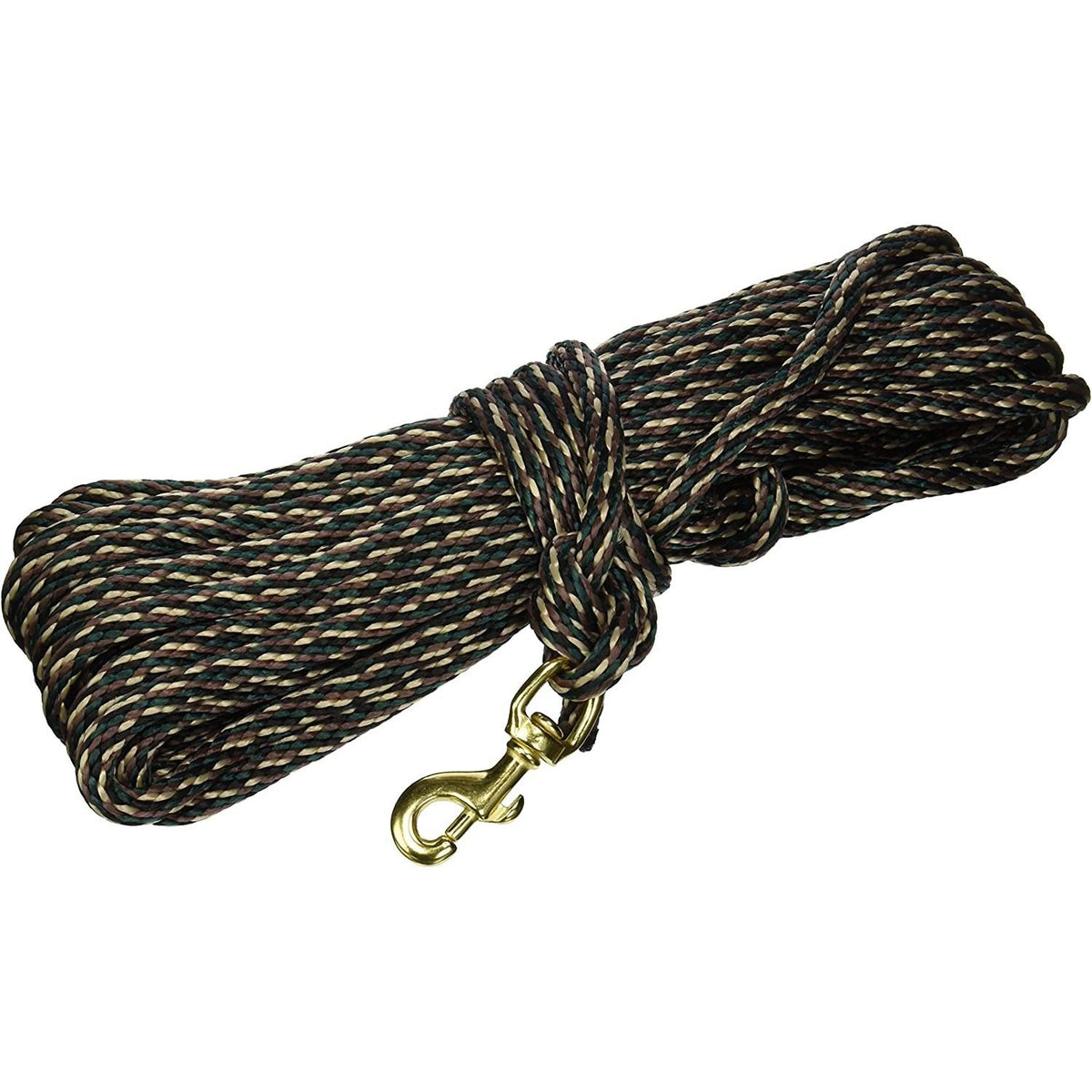 Omnipet Camo 40-Foot Check Cord with Brass Snap