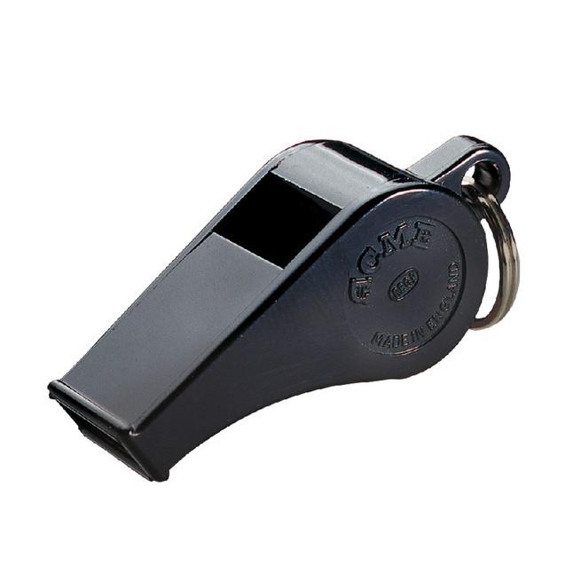 Omnipet Acme Small Thunderer Whistle Black Durable Plastic