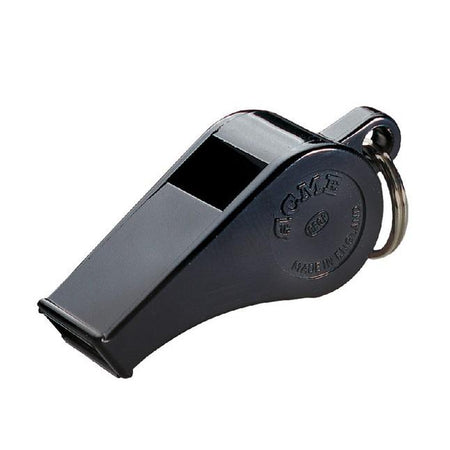 Omnipet Acme Small Thunderer Whistle Black Durable Plastic