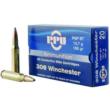 Prvi Partizan .308 Win / 7.62x51mm Rifle 165 grain Pointed Soft Point Boat Tail ammunition