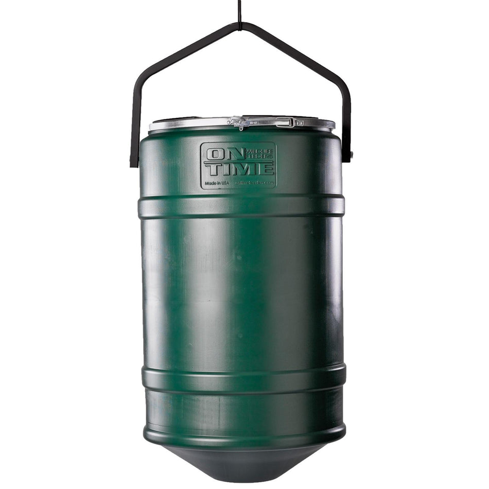 On Time 200 lb Feeder Barrel and Hanger Combo No Timer