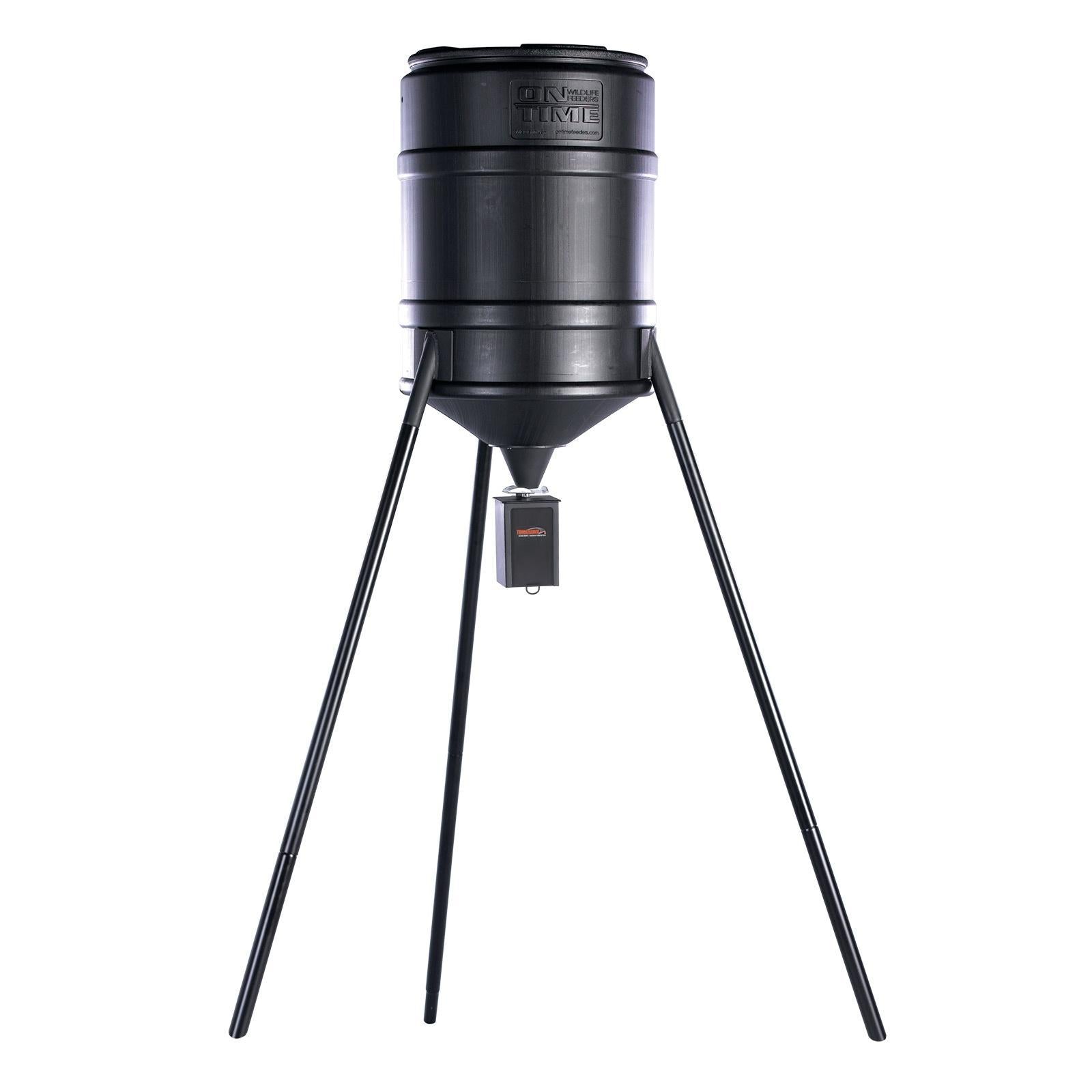 On Time Tomahawk VL Tripod Feeder 25-Gallon Capacity