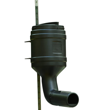On Time Wildlife Gamekeeper Mossy Oak 80lb Gravity Feed T-Post Feeder