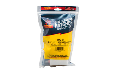 Otis FG-917-100 2.5" Cotton Square Cleaning Patch 100 Pack