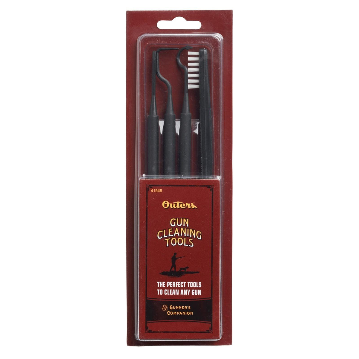 Outers Firearm Cleaning Tool Set with Picks and Brushes