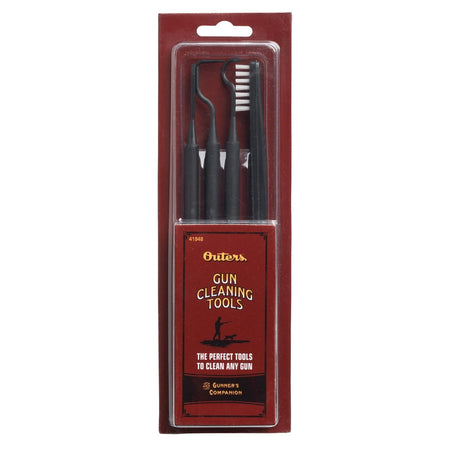 Outers Firearm Cleaning Tool Set with Picks and Brushes