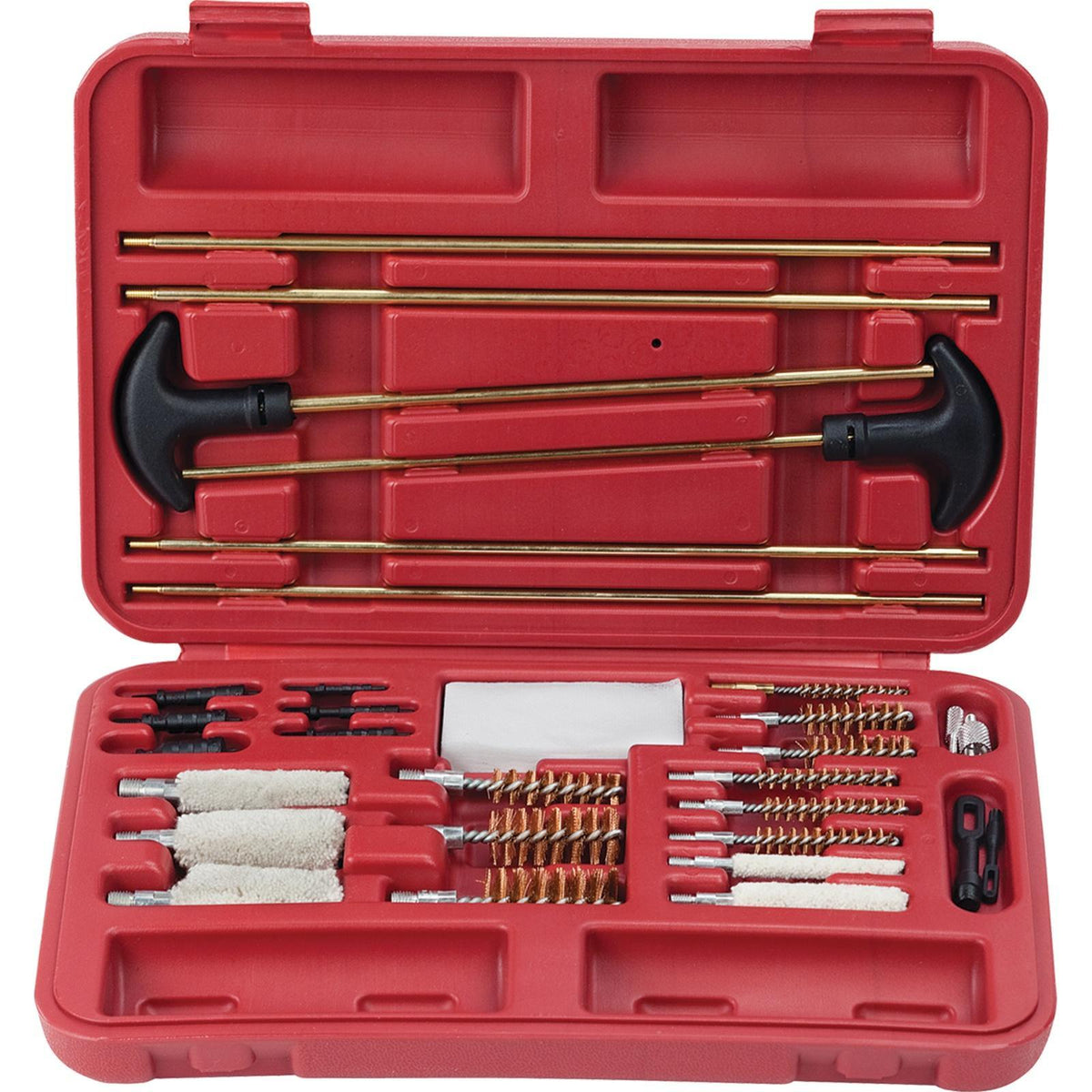 Outers Blow Molded 32 Piece Universal Gun Cleaning and Maintenance Kit