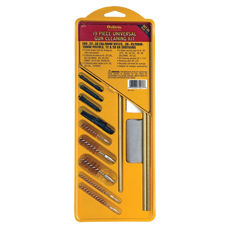 Outers 19 Piece Universal Cleaning Kit for Firearms
